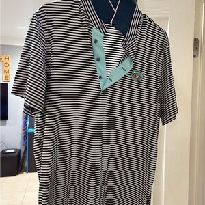 Greyson Medinah Country Club Striped Polo Shirt